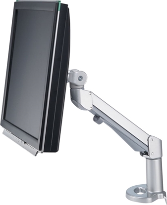 Picture of Roline LCD Monitor Stand Pneumatic, Desk Clamp, Pivot, 1 Joint
