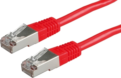 Изображение Roline S/FTP Patch Cord Cat.5e (Class D), red, 0.5 m