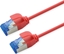 Attēls no Roline S/FTP Patch Cord Cat.6A / Class EA, LSOH, Slim, PoE, red, 3 m