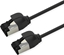 Attēls no Roline U/FTP Patch Cord Cat. 8.1 (Class I), LSOH, SLIM, black, 0.3 m