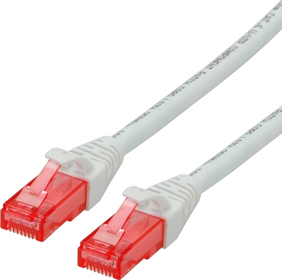 Изображение Roline UTP Cable Cat.6 Component Level, LSOH, white, 1 m