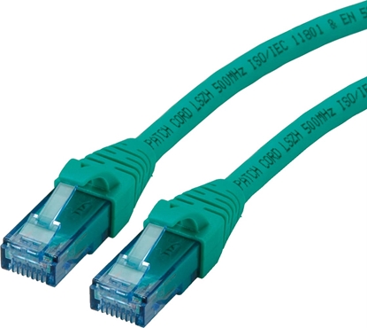 Изображение Roline UTP Patch Cord Cat.6A, Component Level, LSOH, green, 10 m