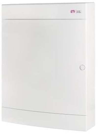 Изображение Rozdzielnica multimedialana 3x18 natynkowa wyposaona w pyt gniazdo i szyn TH / IP 40 400V AC / ECT 3X18PO MEDIA-MOD 0011013