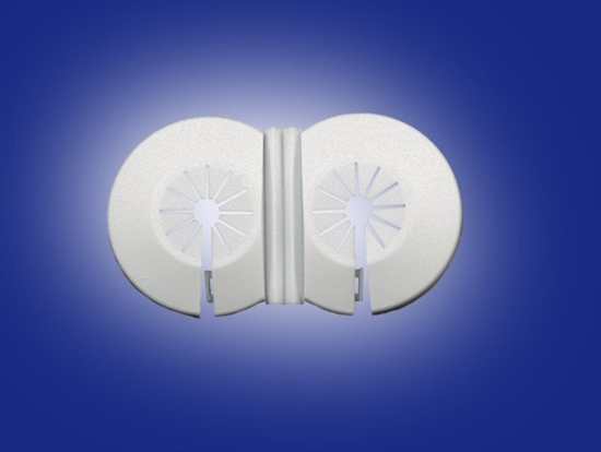 Picture of Rozetka maskujca biaa 18mm (opak 100 sztuk)