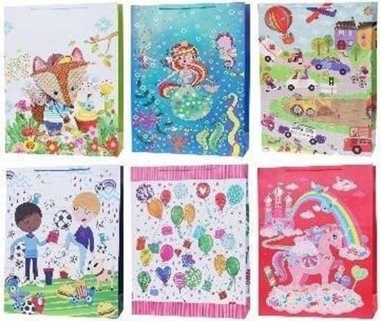 Picture of Rozette Torebka Lux gigant wzory dziecice (51x72x18)