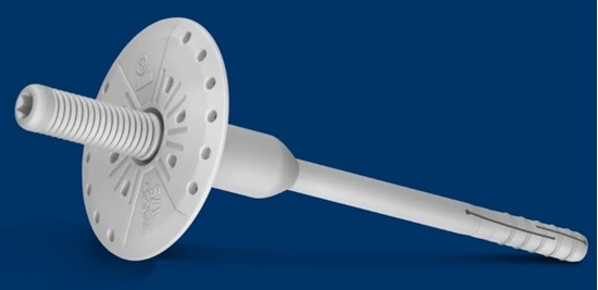 Picture of R-TFIX-8S Koek fasadowy wkrcany 8/455mm z obtryskiem (R-TFIX-TOOL-RED: powierzch., R-TFIX-TOOL-GREEN zag.) [OP 50]