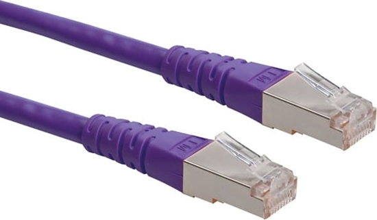 Изображение S/FTP kabelis kat.6, violets, 1.5m, Roline