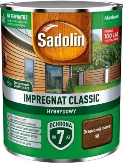 Изображение Sadolin SADOLIN IMPREGNAT CLASSIC HYBRYDO 7 LAT DRZEWO-WIÅNIOWE 0.75