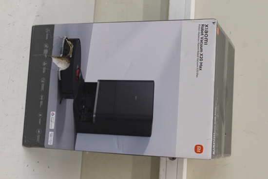 Изображение SALE OUT. SALE OUT. Xiaomi Robot Vacuum | X20 Max EU | Wet&Dry | 5200 mAh | 8000 Pa | Black | DAMAGED PACKAGING