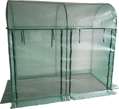 Picture of Saska Garden SZKLARNIA TUNEL OGRODOWY DWA WEJCIA DO POMIDORÓW I OGÓRKÓW 200x100x180CM ZIELONY