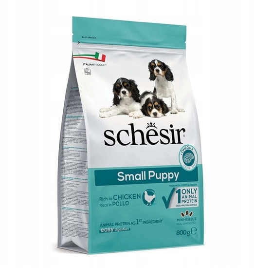 Picture of Schesir Original, karma sucha, dla szczeni, kurczak, 800 g, worek, dla maych ras