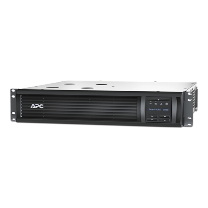 Изображение Schneider Electric APC Smart-UPS, Rackmount 2U, 230V, 4x IEC C13 sockets, Network card, AVR, LCD | SMT1500RMI2UNC | 1500 VA | 1000 W | 230 V