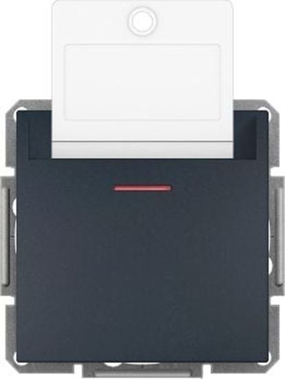 Изображение Schneider Electric cznik hotelowy Asfora mechaniczny bez ramki antracyt (EPH6200171)
