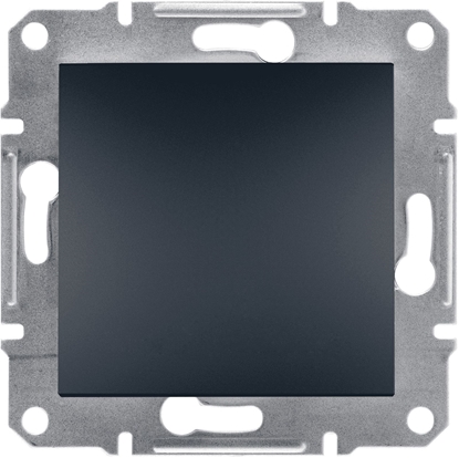 Изображение Schneider Electric cznik krzyowy Asfora zaciski rubowe bez ramki antracyt (EPH0500171)