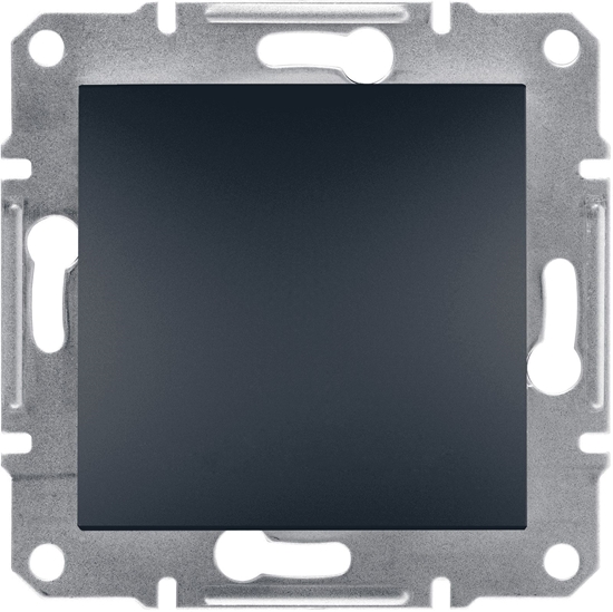 Изображение Schneider Electric cznik krzyowy Asfora zaciski rubowe bez ramki antracyt (EPH0500171)