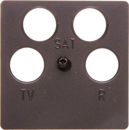 Picture of Schneider Electric K.1 Pytka centralna do gniazda antenowego 4-wyjciowego antracyt B.1/B.3/B.7 Glas 14841606