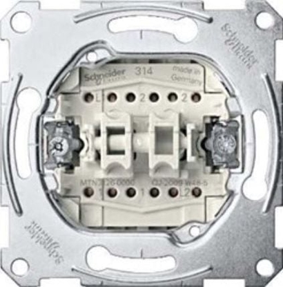 Picture of Schneider Electric Merten cznik schodowy podwójny 10A 250V IP20 (MTN3126-0000)