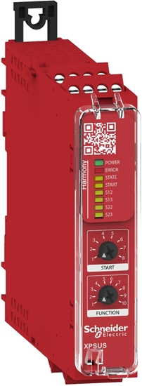 Picture of Schneider Electric Preventa XPS Universal Modu bezpieczestwa Kat.4 24 V AC/DC 2 Z Zaciski rubowe XPSUS12AP