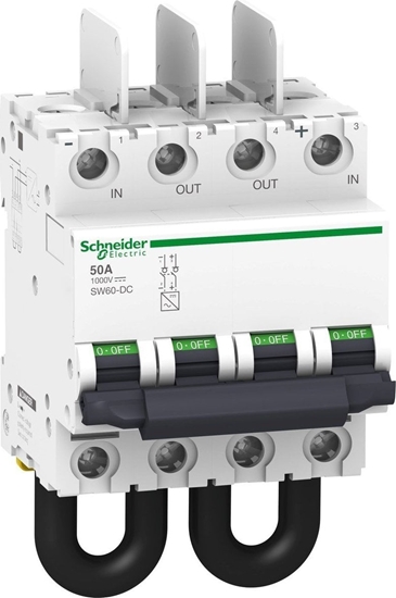 Изображение Schneider Electric Rozcznik DC SW60-DC-50 50A 2-biegunowy 1000VDC (A9N61699)