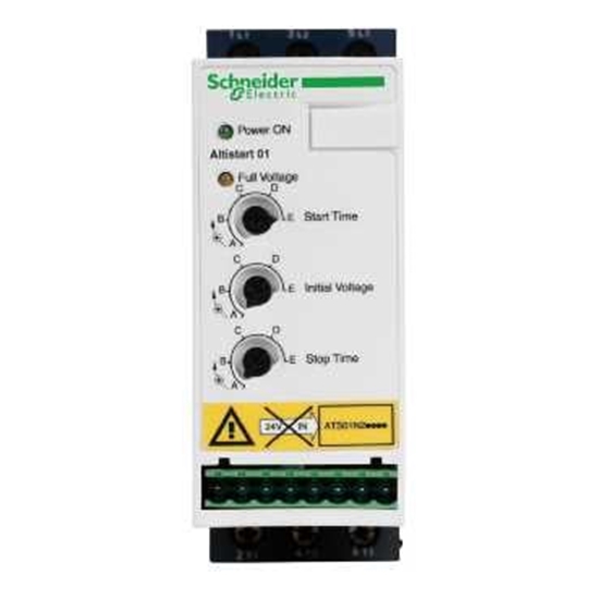 Picture of Schneider Electric Softstart Altistart 3F 380-415V AC 6A 1,5-3kW 400V ATS01N206QN