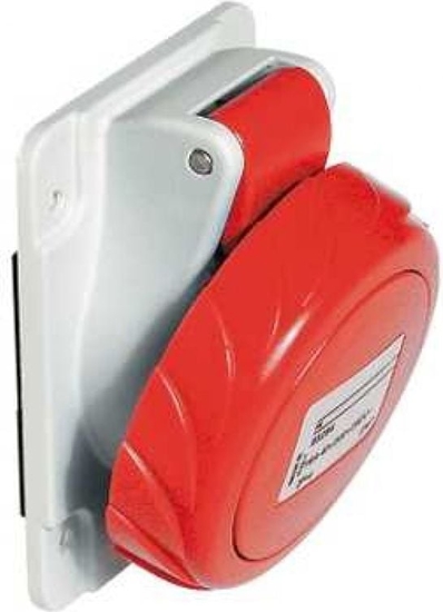 Picture of Schneider Gniazdo tablicowe 5P 32A 400V czerwone IP67 (PKF32F735)