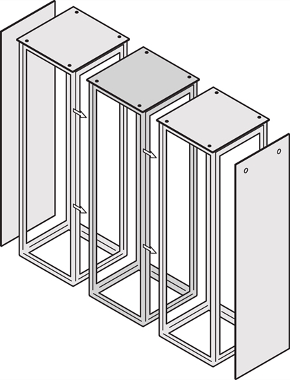 Picture of Schroff Side-by-Side Mounting Kit for Varistar CP, IP 20