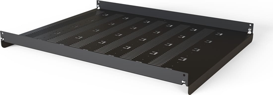 Picture of Schroff Varistar Shelf, Stationary, 75 kg, RAL 7021, 600W 800D