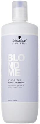 Attēls no Schwarzkopf Professional BlondMe Bond Repair Purple Shampoo 1000ml