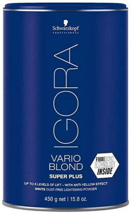 Attēls no Schwarzkopf Professional Igora Vario Blond Super Plus Powder Bleaching Agent 450g