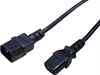 Изображение Secomp STANDARD Monitor Power Cable, IEC 320 C14 - C13, black, 1.8 m