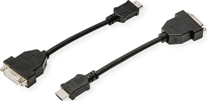 Attēls no Secomp STANDARD Cableadapter, HDMI M - DVI F