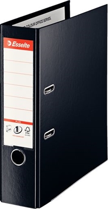 Изображение Segregator Esselte No.1 Vivida Plus dwigniowy A4 80mm czarny (10K190A)