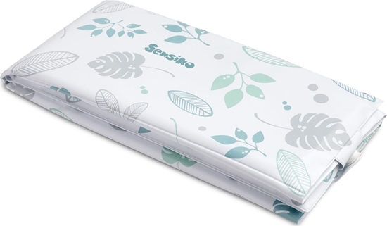 Изображение Sensillo PRZEWIJAK / MATA TURYSTYCZNA NADRUK FLORAL NIEBIESKI