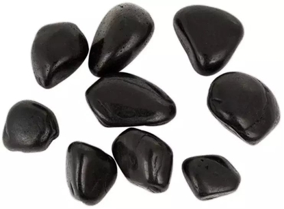 Attēls no Sera Kamienie polerowane Black Pebble III 20-30mm do akwarium i terrarium 10 kg/OPAK