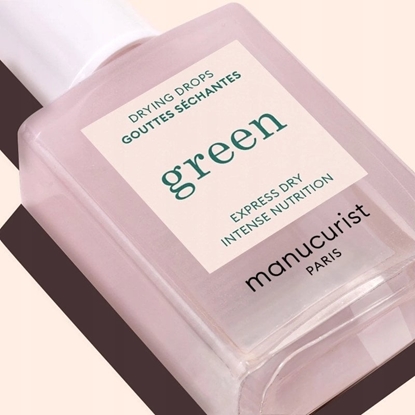 Изображение Shiseido MANUCURIST_Green Drying Drops drying drops for nails 15ml