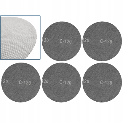 Attēls no Siatka cierna na rzep 225mm P120 (5/250)