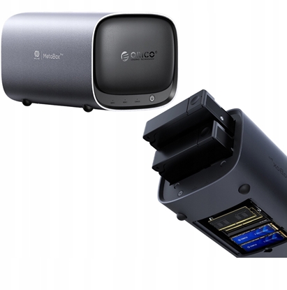 Picture of Sieciowa macierz dyskowa ORICO NAS MetaBox Pro Home - szara