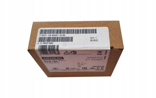 Picture of Siemens 6ES7136-6BA01-0CA0 SIMATIC DP Modu elektroniczny dla ET 200SP (6ES71366BA010CA0)