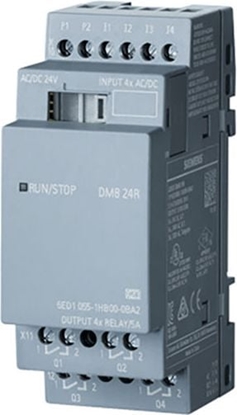 Picture of Siemens Modu rozszerze 24V 4DI/4DO Logo! (6ED1055-1HB00-0BA2)
