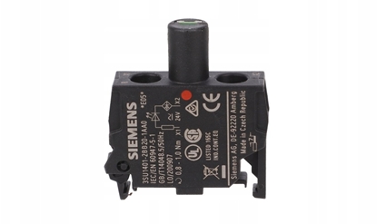 Picture of Siemens Oprawka blok LED bursztynowy/pomaraczowy 24V AC-DC monta czoowy przycze rubowe SIRIUS ACT 3SU1401-1BB00-1AA0