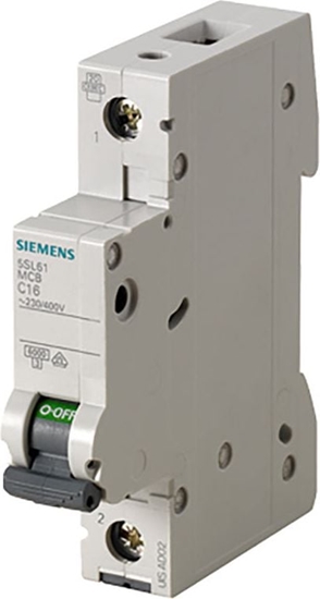 Picture of Siemens Wycznik nadprdowy 1P B 10A 6kA (5SL61106)