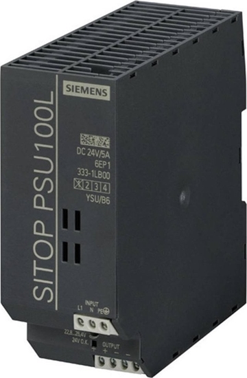 Picture of Siemens Zasilacz na szyn 5A 120/230V AC/24V DC SITOP 6EP1333-1LB00