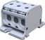 Изображение Simet Zczka szynowa gwintowa Al/Cu STB 50-3 (87360) SIMBLOCK szary 81003002