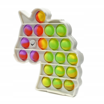 Изображение Simple Dimple Push Pop it Antistress Sensory Toy Unicorn 12x13cm