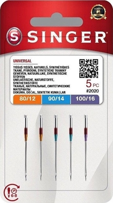Изображение Singer Iga SINGER N2020 -12/80-14/90-16/100 blister 5szt