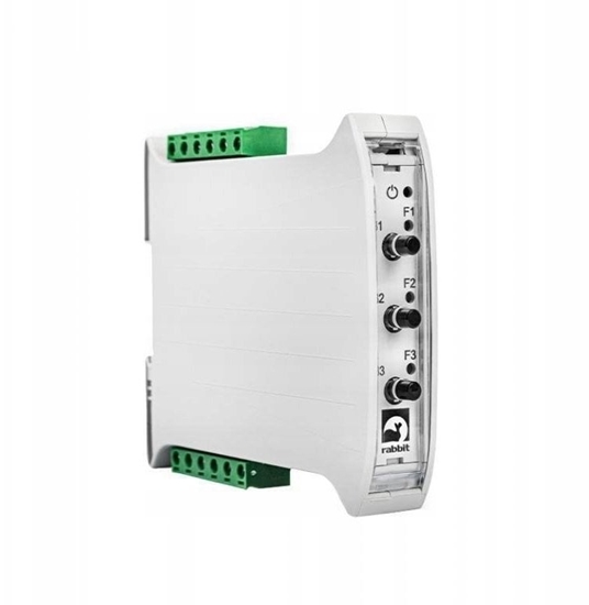 Picture of Sygnalizator Stanu Zabezpiecze SSZ 230V AC 23x100x120mm AC1: 5A/230V AC DC1: 5A/24V DC RABB7012G2W15