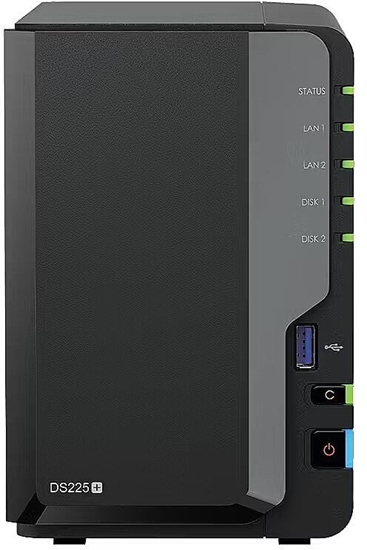 Picture of Serwer plików Synology Synology DS225+ + 2x 8TB HDD (DS225+-16T-20-2)