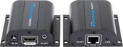 Picture of System przekazu sygnau AV PremiumCord HDMI extender na 60m - kabel Cat5e/Cat6