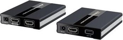 Picture of System przekazu sygnau AV PremiumCord HDMI, Czarny (khext60-4)