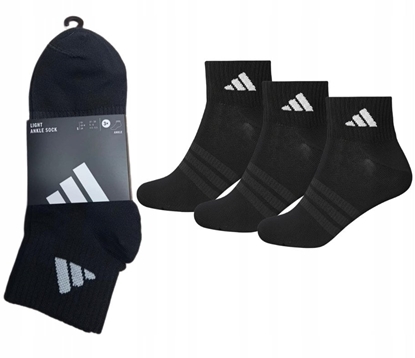 Изображение Skarpety adidas Thin Essentials Ankle 3P 3P KC9613